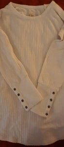 White long sleeve shirt by Chase.